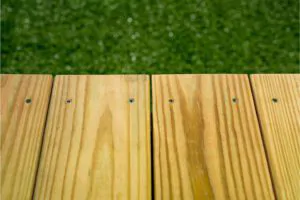 Treated Wood Deck - Deck Builders Meridian ID