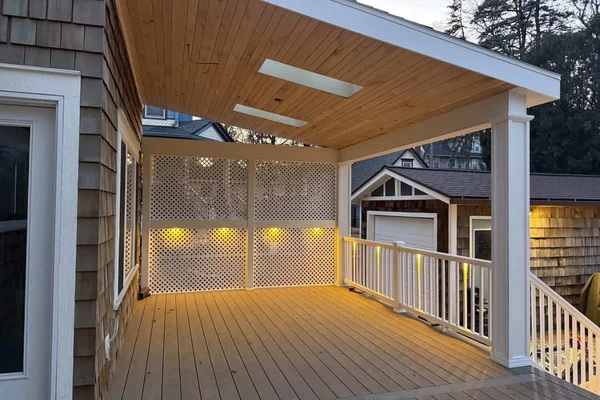 Covered-deck structural planning - All Pro Meridian Deck Builders