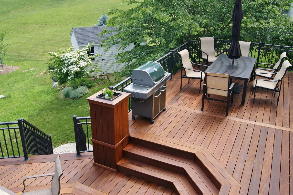 Custom Deck Design - All pro Meridian Deck Builders