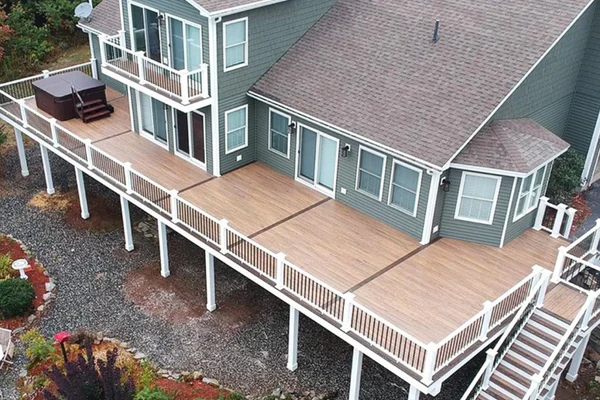 Overall deck size - All Pro Meridian Deck Builders