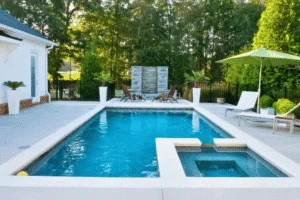 size of the pool - Deck Builders Meridian ID